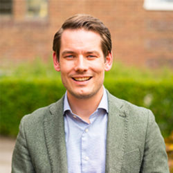 Nick Schoemaker Nick Schoemaker als dagvoorzitter